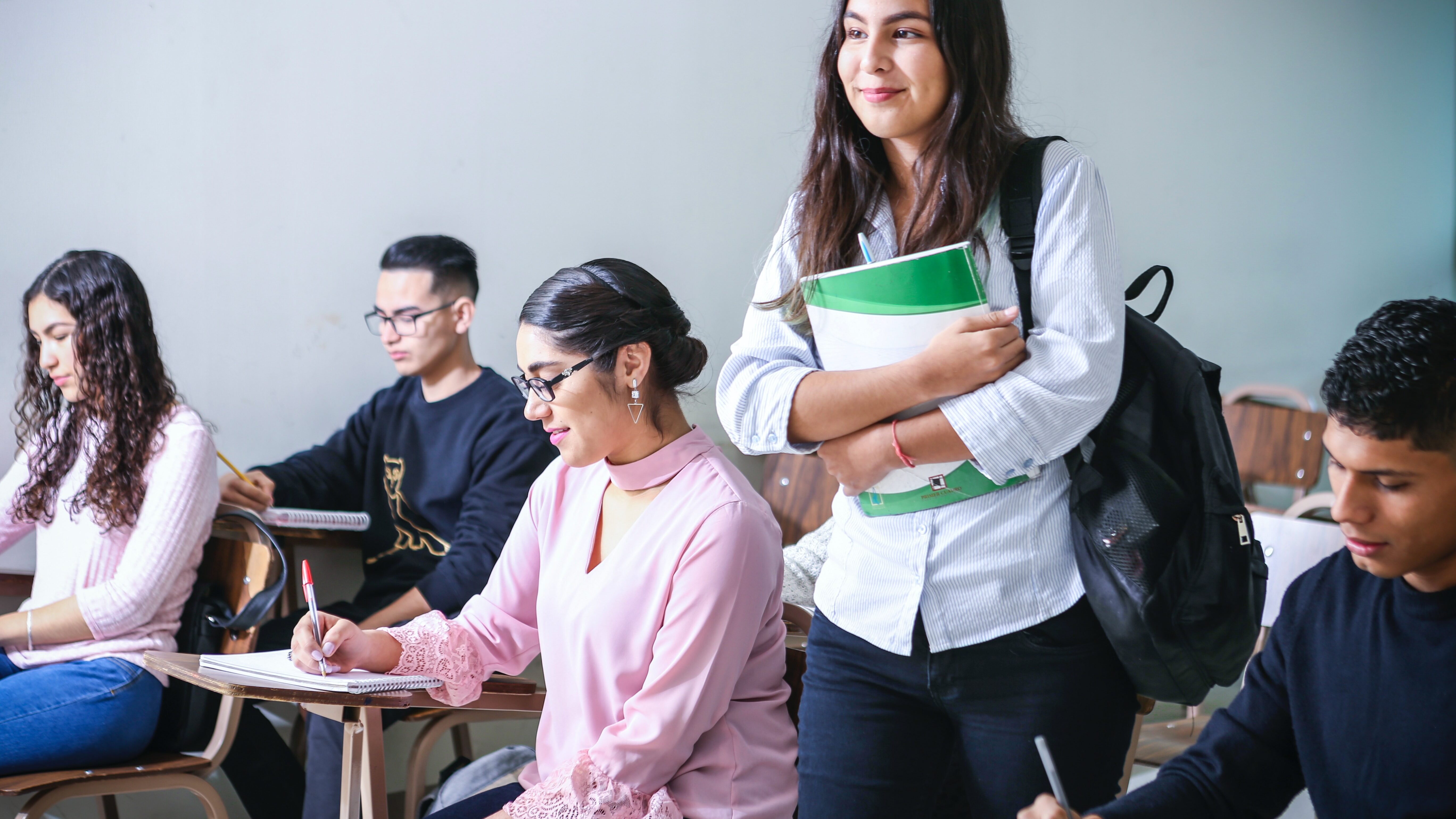 Students work in Cyprus