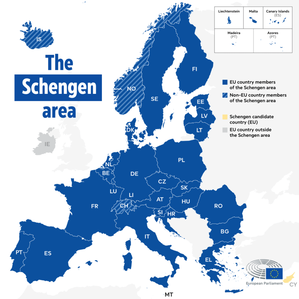 Schengen Area Cyprus Buffer zone
